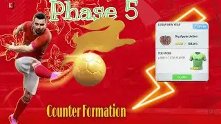 Top eleven 2023| Lunar New Year Event (Phase 5 Counter formation) #topeleven3d
