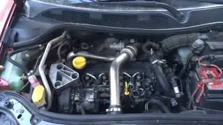 Правильная работа двигателя Рено Меган 2 1.5dci K9K / Renault Megane 2 1.5dci K9K 724 check engine