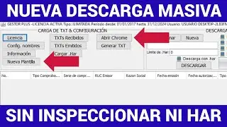 ✅Nueva Descarga masiva de XML SRI (sin inspeccionar y HAR)📛