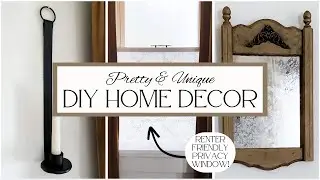 Pretty & Unique DIY Home Decor! (Vintage Inspired DIY's)