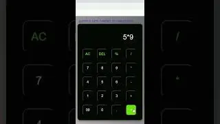 Calculator Project Using HTML || CSS || JAVASCRIPT @ItsMamix #viral #computerscience #trending