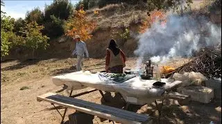 Ceviz Hasatı / Ocakta Bulgur Aşı ✅
