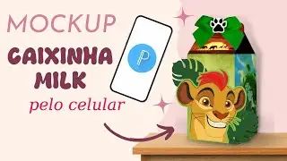 Como criar mockup de caixinhas personalizadas pelo celular