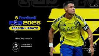 eFOOTBALL PES 2025 PPSSPP Android Update Transfers Kits 24/25 Now Faces Camera PS5 Graphics HD