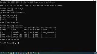 SQL Injection with PHP Application