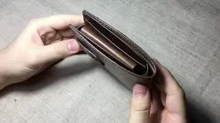 Портмоне ручной работы.