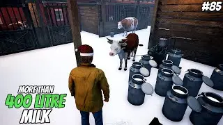 BUILDING BARN CELLS & MILKING COWS | RANCH SIMULATOR PART 85 IN HINDI