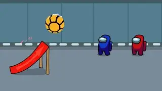 Cannonbolt hit the Impostor and win for Crewmates | Ben 10 Among Us | Ben 10 kill animation