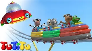 🎁TuTiTu Builds a Roller Coaster - 🤩Fun Toddler Learning with Easy Toy Building Activities🍿