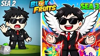 I Finnally Reached To Third Sea In Blox Fruits || Noob To Pro Blox Fruits Day 9
