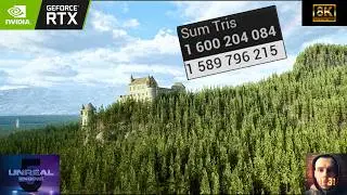 [8K Ray Tracing] Beautiful Nature Landscapes Rendered with 1.6 Billion Polygons | Unreal Engine 5