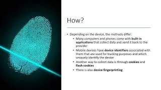 Digital Tracking and Anti Surveillance