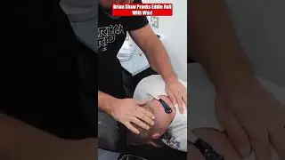 BRIAN SHAW WAXES EDDIE HALL  #funny #shawstrength #strongman #eddiehall #gym