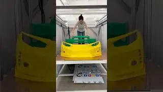 Printing car bumper in the Dowell3D printer factory