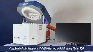 Elite et500 Thermogravimetric Analyzer – Automated Proximate Analysis of Coal (Moisture, VM, Ash)