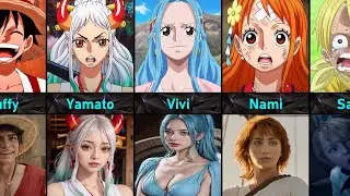 Comparison : One Piece Characters I Live Action/Netflix