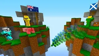 Skywars funny moments with an Australian kid #1