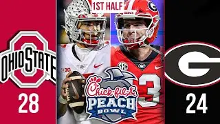 Peach Bowl First Half Highlights | Ohio State vs Georgia