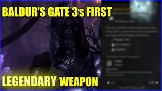 How to get Mourning Frost! Baldur's Gate 3's FIRST* LEGENDARY WEAPON! - Early Access - Patch 6