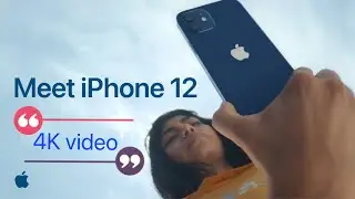 Meet iPhone 12 video #shot on iPhone