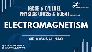Electromagnetism [Lecture 1] | IGCSE & O'LEVEL (0625 & 5054) Physics