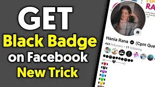 How to Get Black Verification Badge on Facebook | Facebook Black Tick | Facebook Black Badge