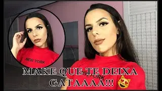 MAKE QUE TE DEIXA MUITO GATAAA!!! 😻