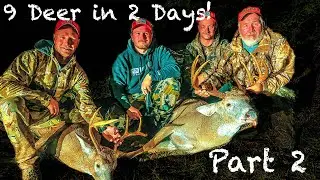 9 DEER in 2 DAYS Part 2 (DEER DRIVES | PUBLIC LAND | MD)