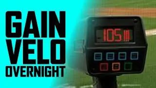 How MLB Pitchers GAIN VELOCITY Overnight