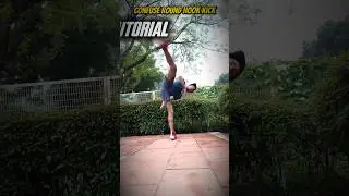 Confuse Hook Kick🔥🥋 #tutorial #taekwondo #karate #motivation #trick #training #speed #power #shorts