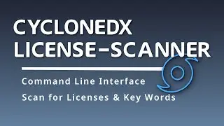 CycloneDX License-scanner | Scan and identify licenses!