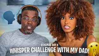 Whisper Challenge with My TWIN, Papa Slim!! | Vlogmas Day 4