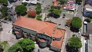 ROLÂNDIA  ( DRONE ) IGREJA E FLAMBOYANT
