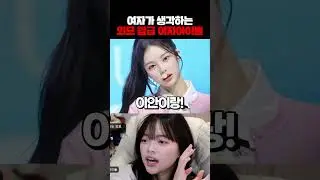 What do women think is the top-tier female idol in terms of looks?