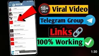 Viral Video Link Telegram Channel || How To Join Telegram Video 