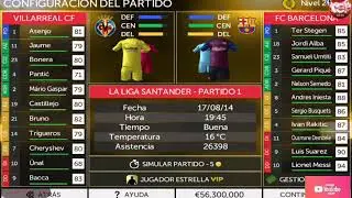 Barcelona vs villereal fts 19