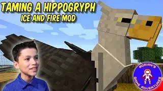 Taming A Hippogryph Minecraft Ice And Fire Mod