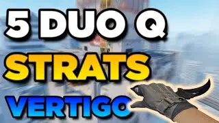 TOP 5 DUO T SIDE STRATS For VERTIGO CS2