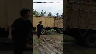 ketika supir truk sudah marah