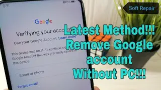 FINAL SOLUTION!!! Huawei P Smart Z STK-LX1 (C431). Remove Google account, bypass frp.