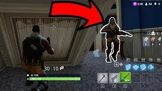 When someone tries to steal your hiding spot | Fortnite