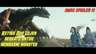 Ketika Duo LEGEND Bersatu Membasmi Monster | Alur Cerita Singkat Monster Hunter (2020)