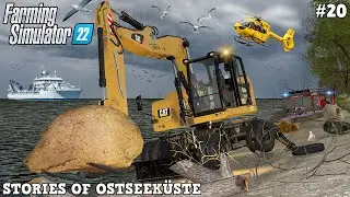 CLEANING BEACH AFTER HEAVY STORM AND FLOODS! 🌪️🌊🚒💨 | Ostseeküste | FS22 | Timelapse #20