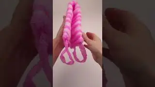 Массажная длинная мочалка для душа и бани "Сирень"