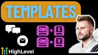 How To Create Email And Text Message Templates In GoHighLevel!