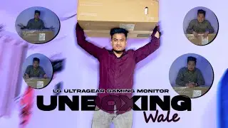 Ultra Professional UNBOXING of our new LG ULTRAGEAR GAMING MONITOR with Ultra Professional Unboxer