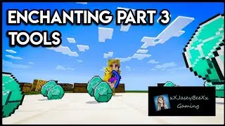 Enchanting Tools Minecraft Tutorial | Bedrock edition | XboxOne, Windows 10, MCPE, PS4
