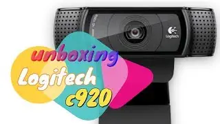 Unboxing Logitech c920 e comparação com c270
