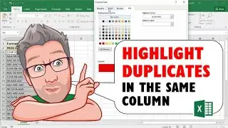 how to highlight duplicate values in excel || conditional formatting || excel magic tricks 