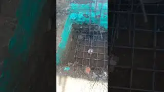 Isolated Column Footing | Spread Foundation | Excavation and Steel Reinforcement for Column Footing